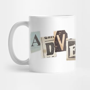 Adventure Lettering Mug